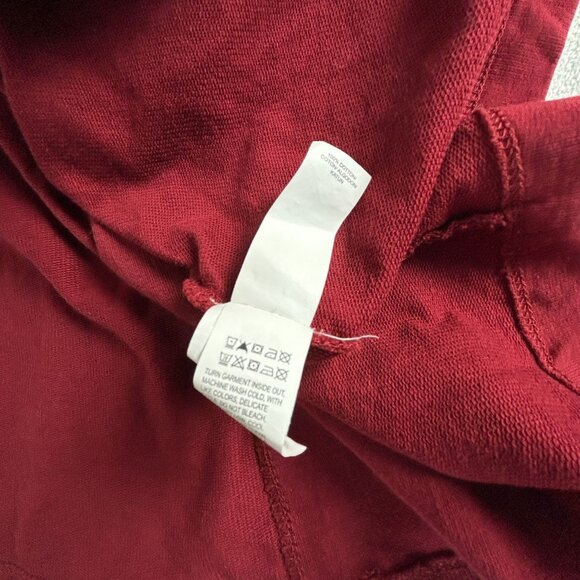 Lucky Lotus By Lucky Brand Womens Red Knit Cardigan Sweater 1X Shawl Collar NWOT - Picture 6 of 9